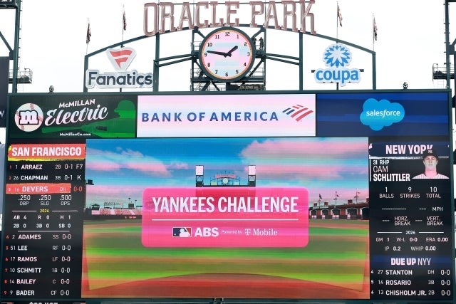 今季からメジャーで導入されているのが、ABSによるチャレンジ制度。(C)Getty Images