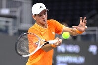 「ハッサン２世グランプリ」決勝でトルンゲリッティに快勝したホダル。ツアー初優勝を飾り、ランキングは自己最高の57位に浮上する。（C）Getty Images