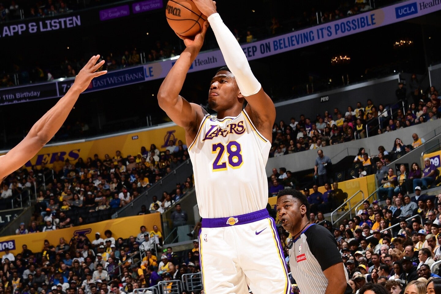 両エース離脱の危機に、八村が躍動した。(C)Getty Images