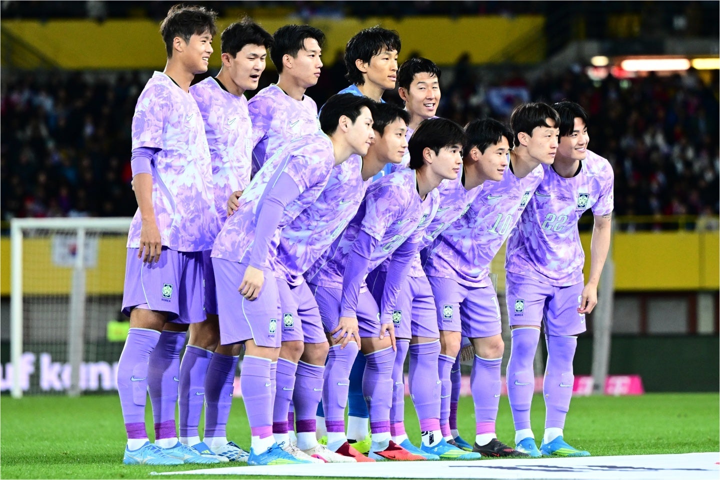 48か国中「44位」という厳しい評価となった韓国代表。(C)Getty Images