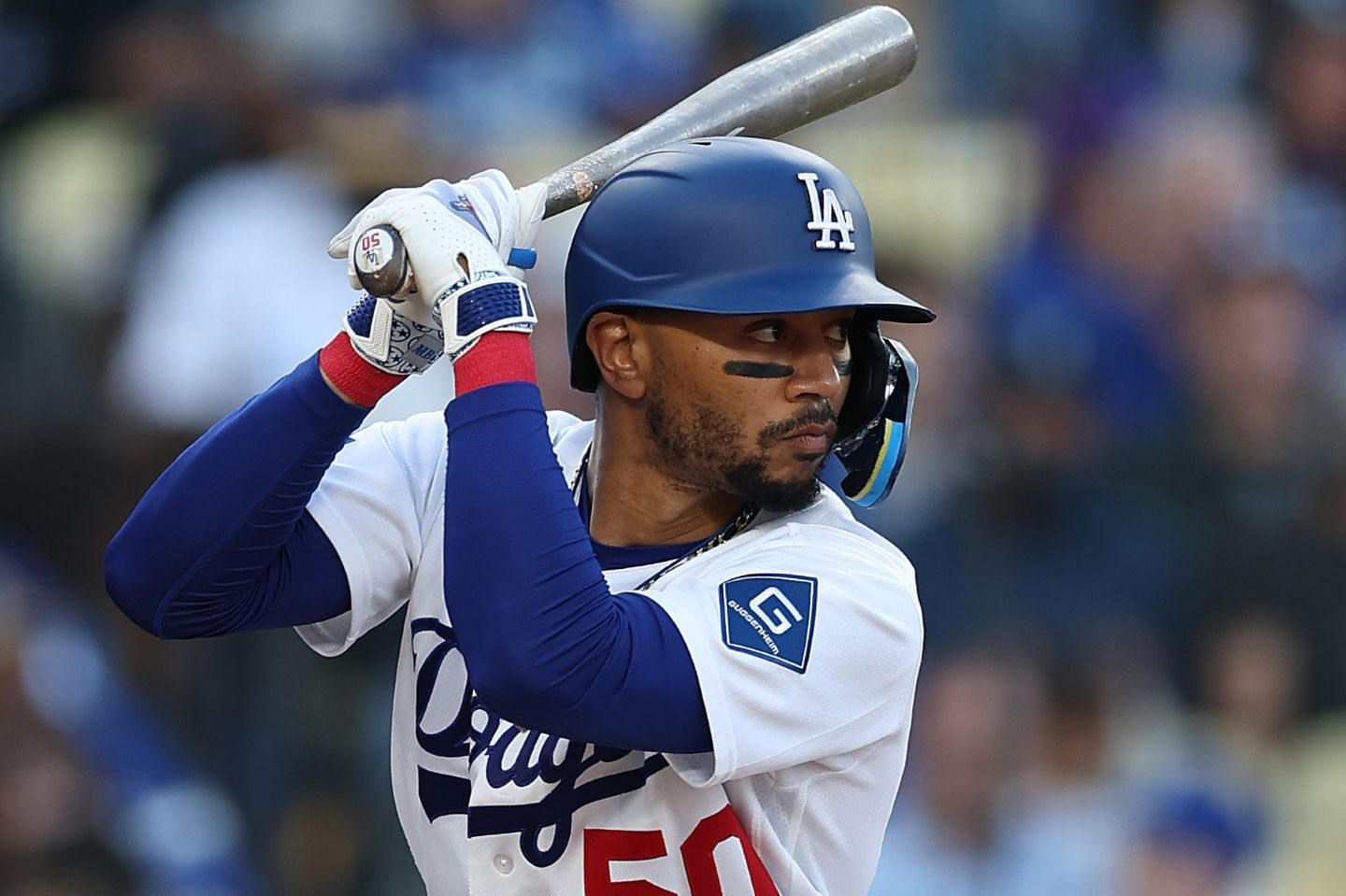 右腹斜筋の負傷でIL入りしたベッツ。(C)Getty Images