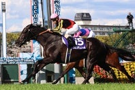 大阪杯を制したクロワデュノール。写真：産経新聞社