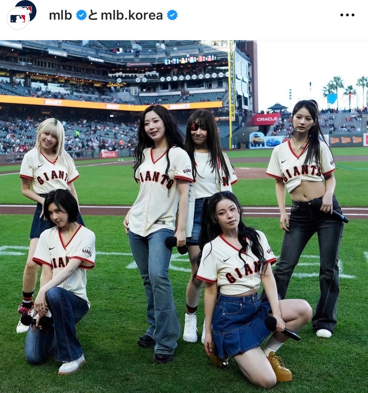 かわいくて気絶しそう」人気上昇中アイドルがMLB生観戦 連敗中のジ軍に