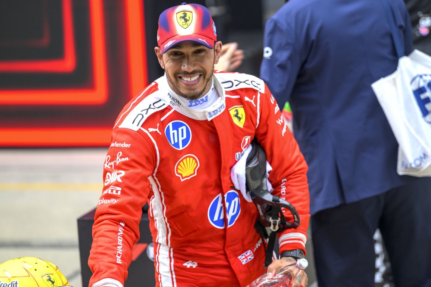 第２戦の中国ＧＰで３位に食い込んだハミルトン。41歳となった今季もその存在感は健在だ。(C)Getty Images