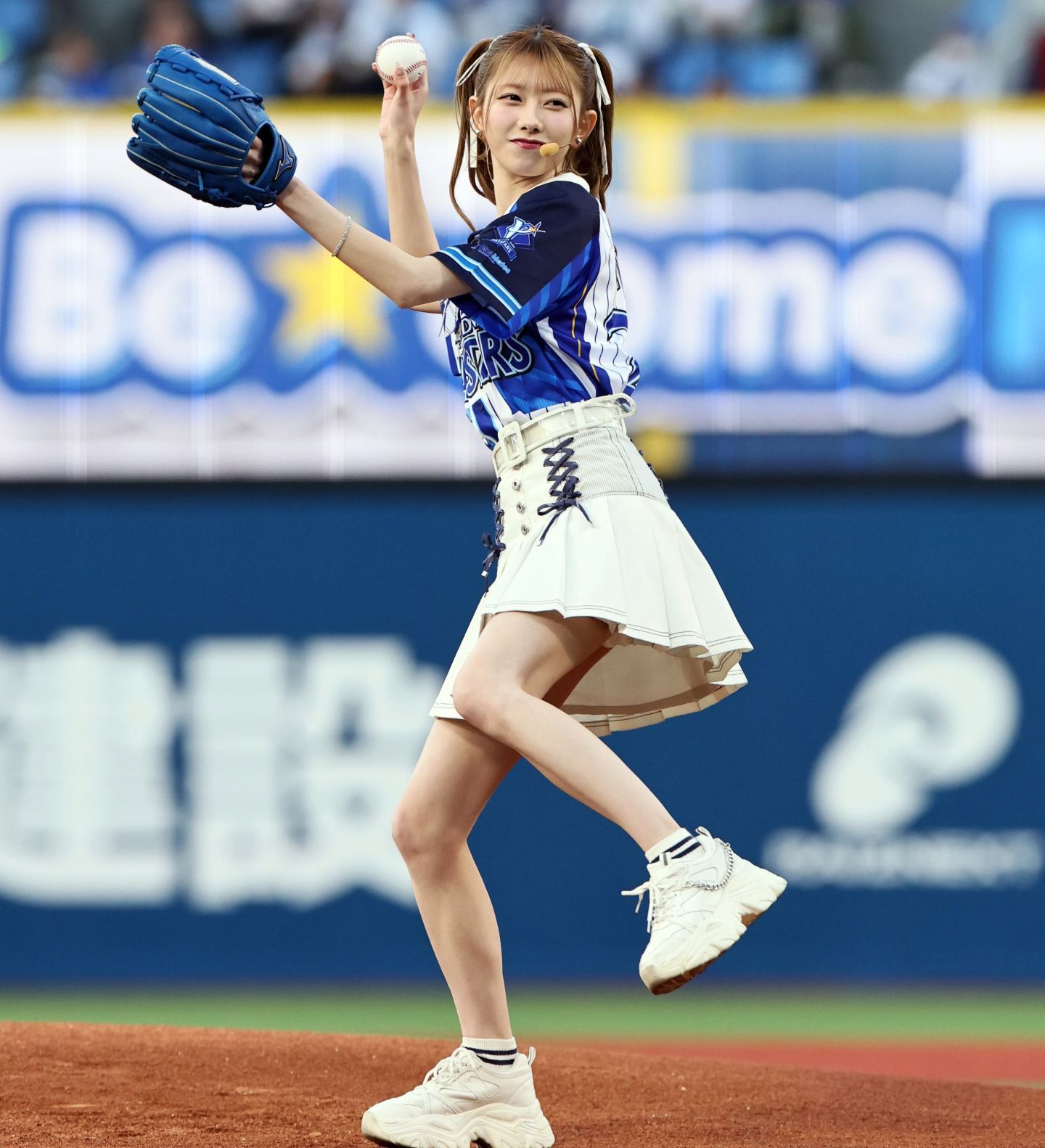 ノーバウンド投球で去年の“借り”を返した千葉さん。試合後には背番号「231」を選んだ理由を明かした。写真：産経新聞社