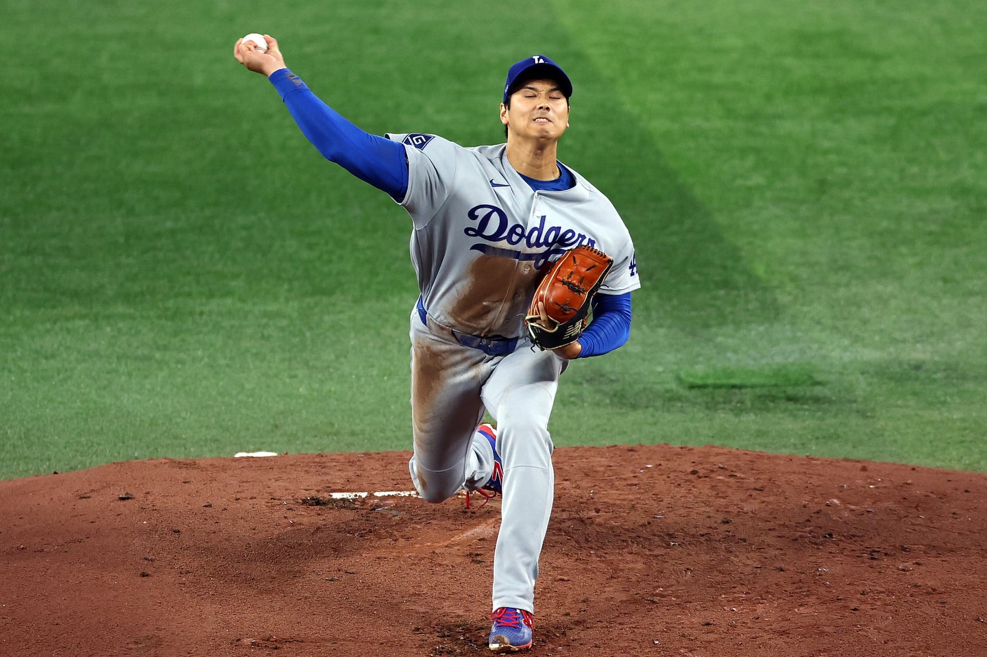 今季２度目の先発登板となった大谷。(C) Getty Images
