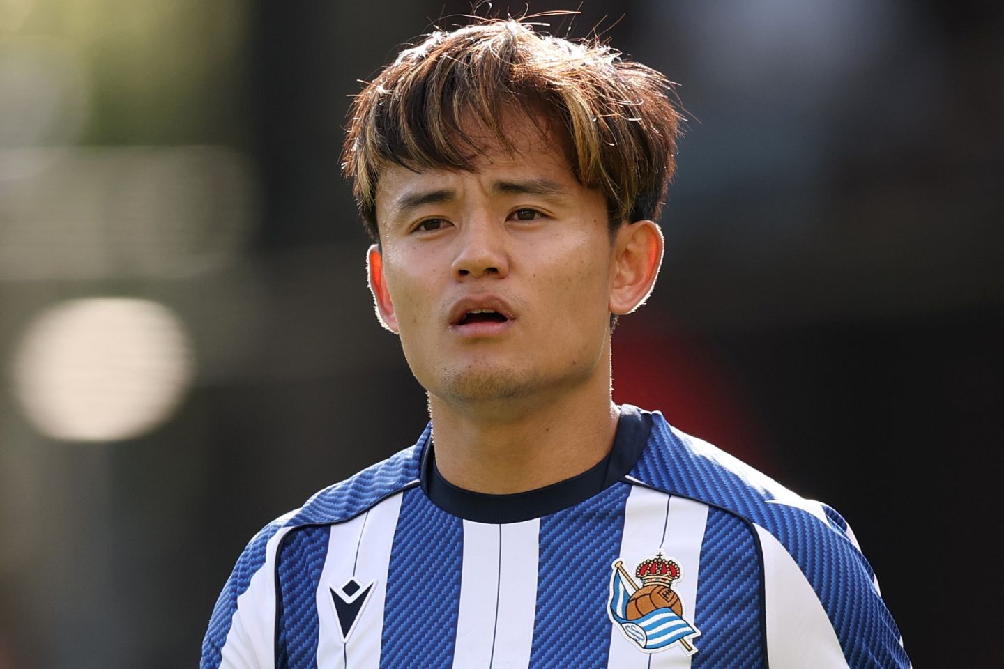 復帰が待たれる久保。国王杯決勝の先発は難しいか。(C) Getty Images