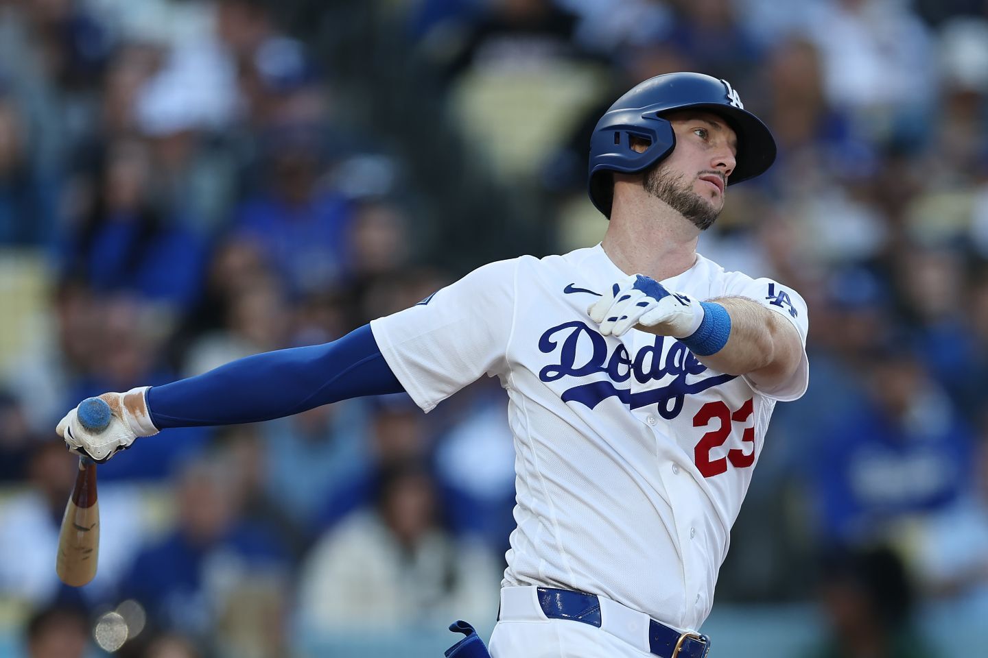 随所に持ち前の長打力を発揮しているタッカー。(C) Getty Images