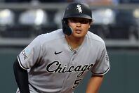 ３連敗中だったチームに流れを呼び込む走りを見せたWソックスの村上。(C) Getty Images