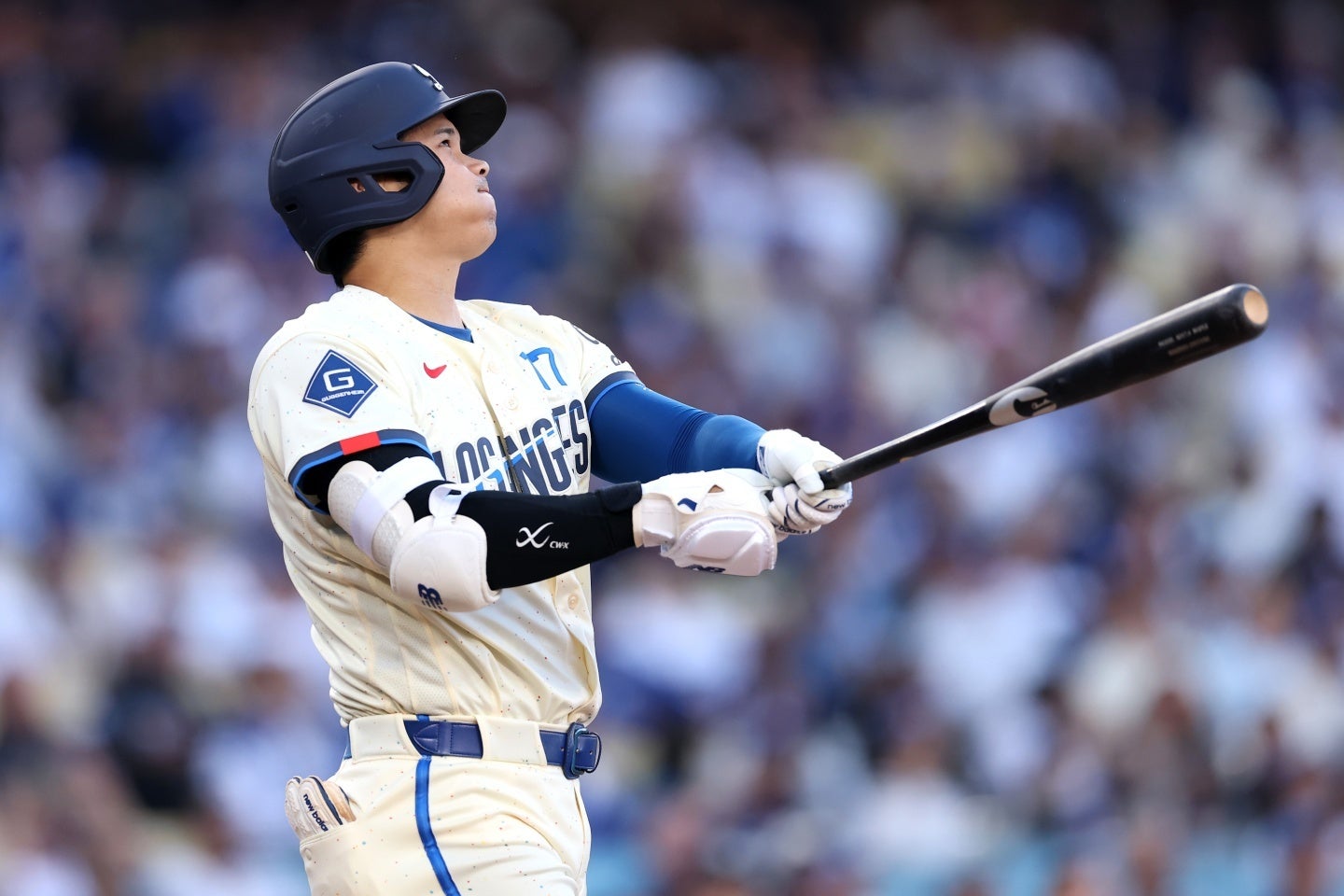 大谷は今季４号弾を先頭打者アーチを決めた。(C)Getty Images