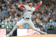 ブリュワーズ戦で６回途中まで好投したナショナルズのグリフィン。(C)Getty Images