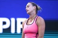 シュツットガルトを欠場したサバレンカ。マイアミで負ったケガの回復が間に合わず、無念の決断を強いられた。（C）Getty Images