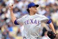 ドジャース打線を相手に１失点に抑えたデグロム。しかし、第３打席は大谷との勝負を避ける形となった。(C) Getty Images