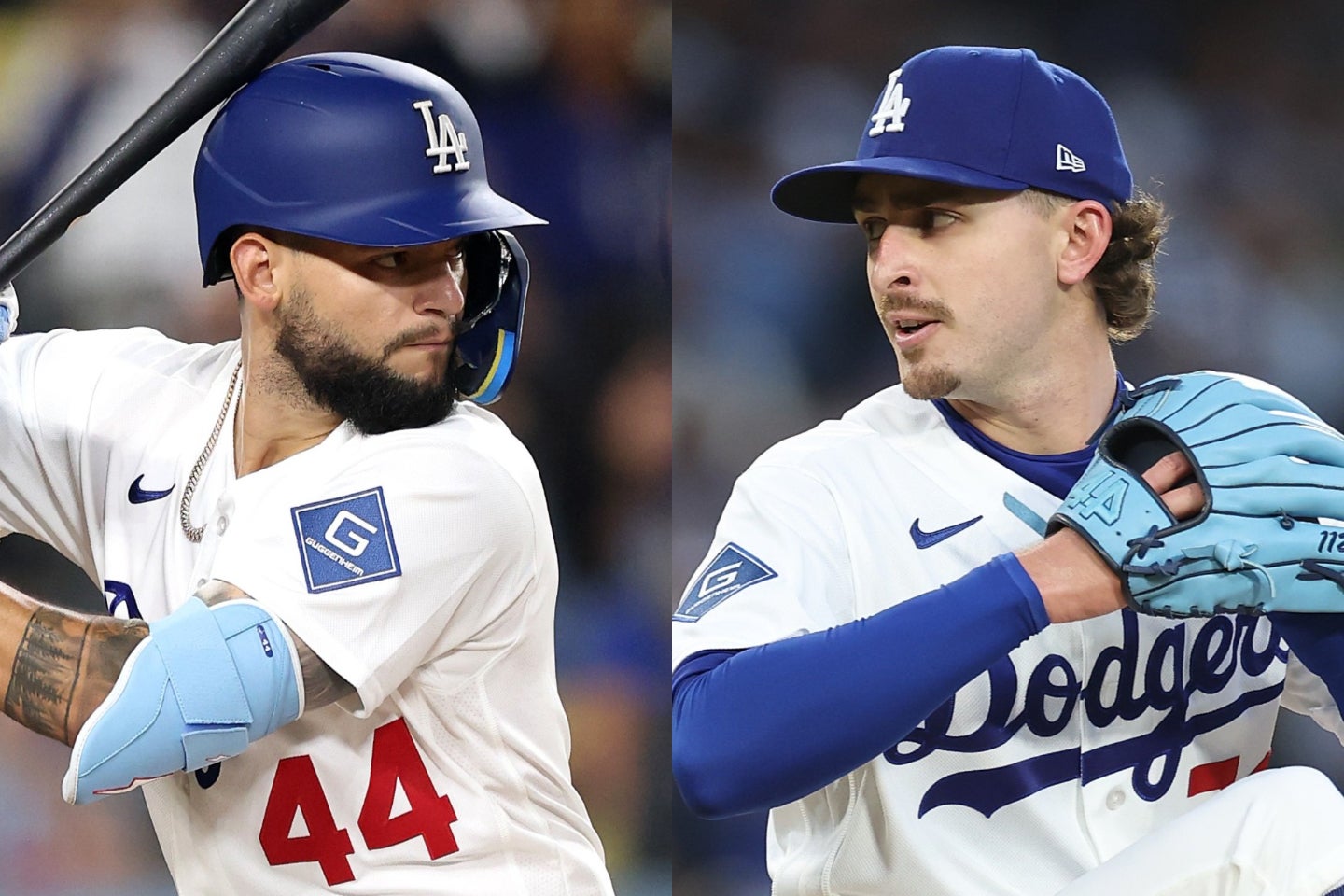 パヘス（左）とロブレスキー（右）の活躍でドジャースがメッツに勝利した。(C)Getty Images