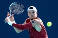 左腕のケガから復帰したばかりのドレイパーだが、今度は右ヒザを負傷。続く試練にも前を向き、再起へ意欲を示した。※写真は先月のマイアミOP。（C）Getty Images