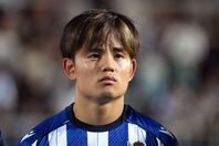 国王杯決勝を前に鮮烈な復帰を果たした久保。(C) Getty Images