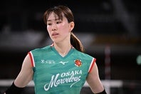 大阪マーヴェラスのOH林琴奈。26年度の代表登録メンバーに入っていなかった。写真：金子拓弥（THE DIGEST写真部）