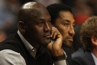 ウェニントンは、ジョーダン(左)とピッペン(右)の関係修復を心から願い続けている。(C)Getty Images