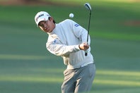 森尾さんをマスターズに招待した片岡プロ。(C)Getty Images