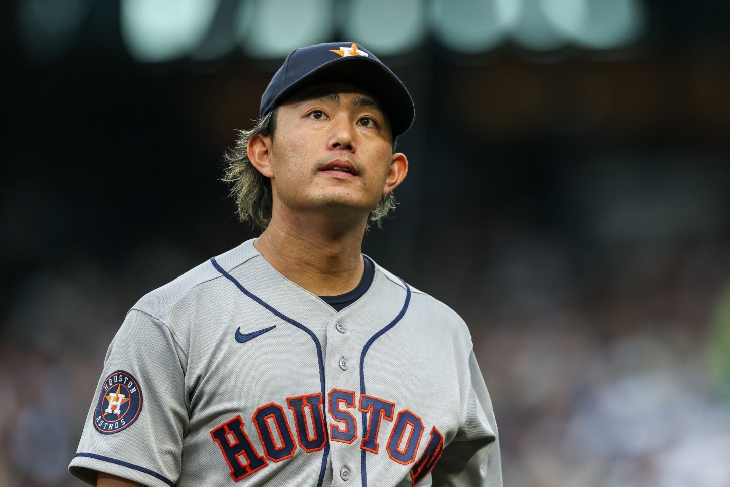 右腕の疲労で15日間のIL入りが発表された今井達也。(C)Getty Images