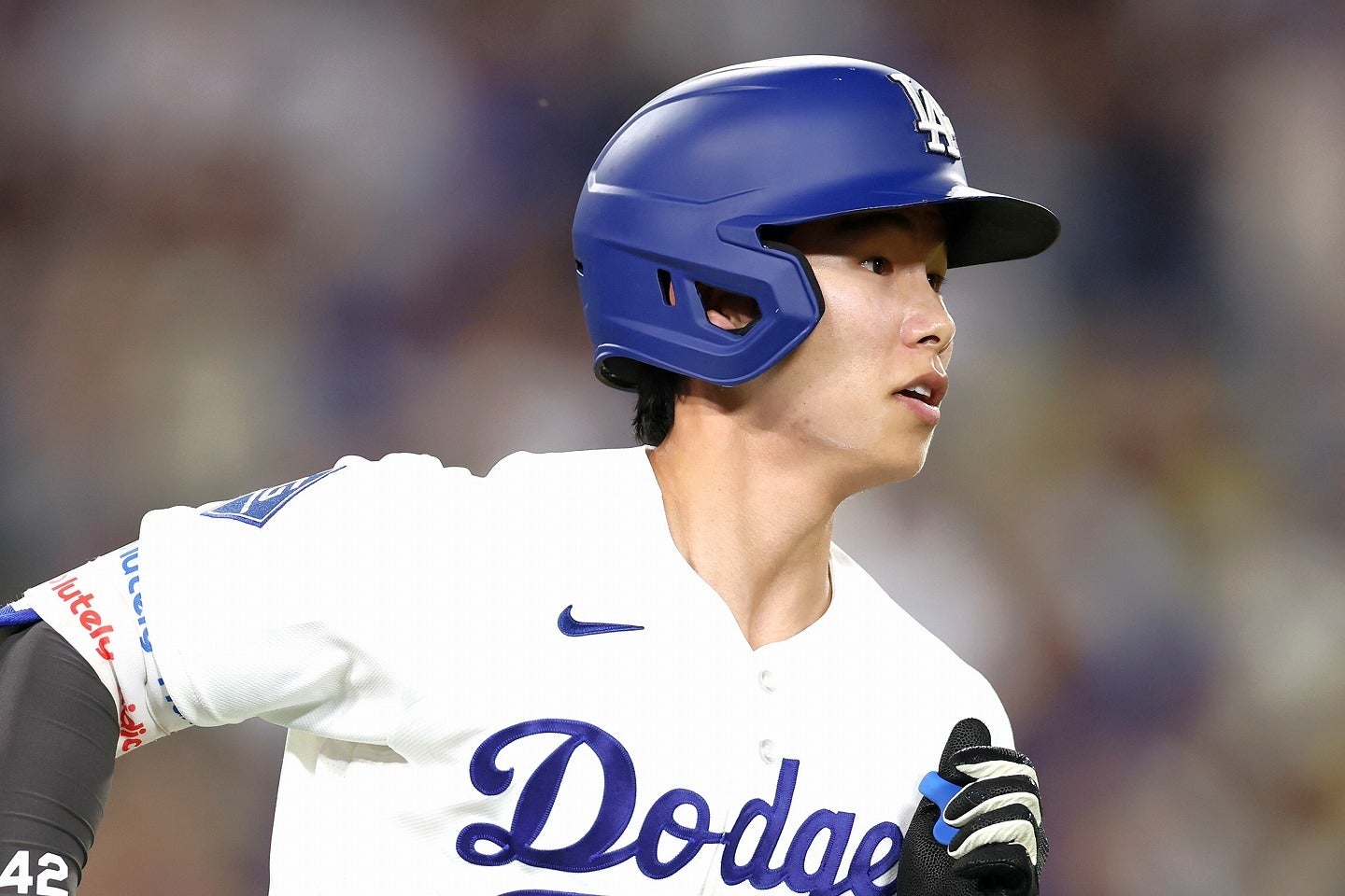 今季第１号のHRを放ったキム・ヘソン。(C) Getty Images