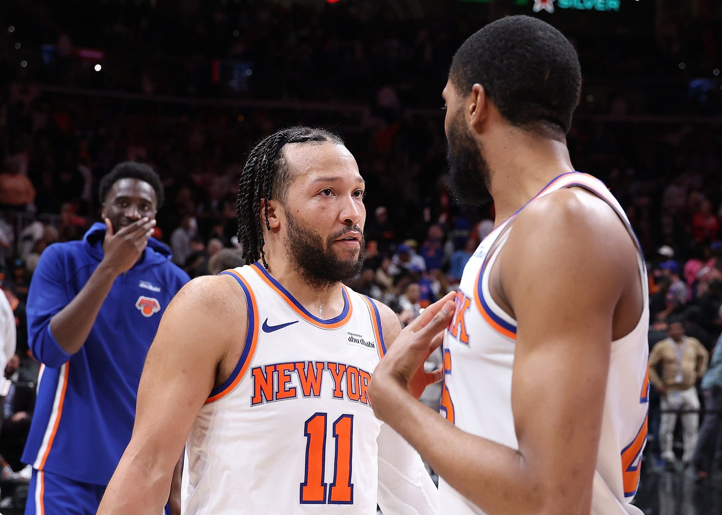 ブランソンを中心に昨季はイースト決勝まで勝ち上がったニックス。目指すはファイナル進出だ。(C)Getty Images