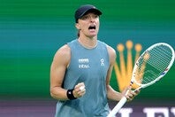 今季低迷していたシフィオンテクがナダルの直接指導を受け、得意のクレーコートでの戦いでモチベーションをアップさせている。(C)Getty Images