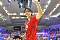 25年度の日本代表メンバーだったセッターの大宅真樹。写真：金子拓弥（THE DIGEST写真部）