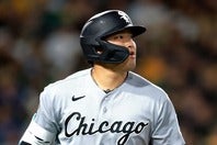 特大の満塁ホームランを放った村上。(C)Getty Images