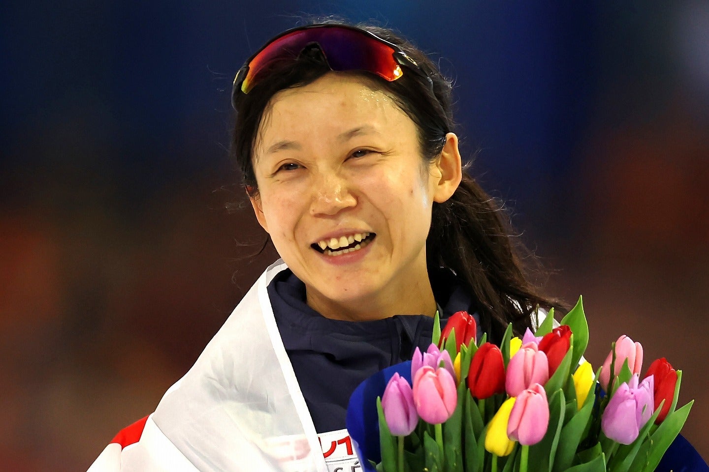 振袖姿を公開した髙木。(C)Getty Images