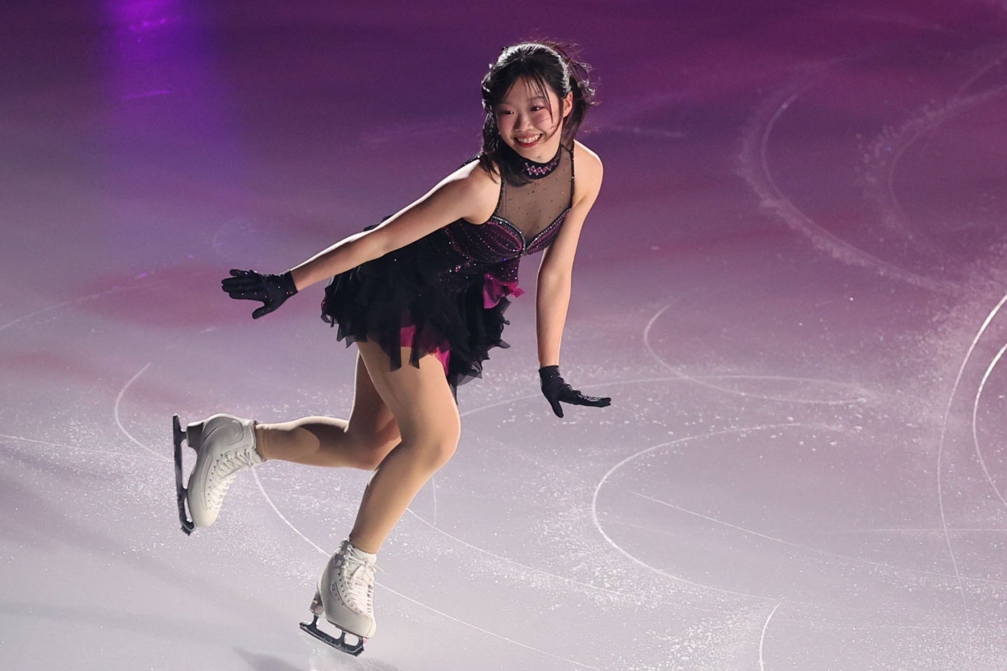 ミラノ・コルティナ五輪銅メダルの中井亜美。写真：梅月智史（THE DIGEST写真部）