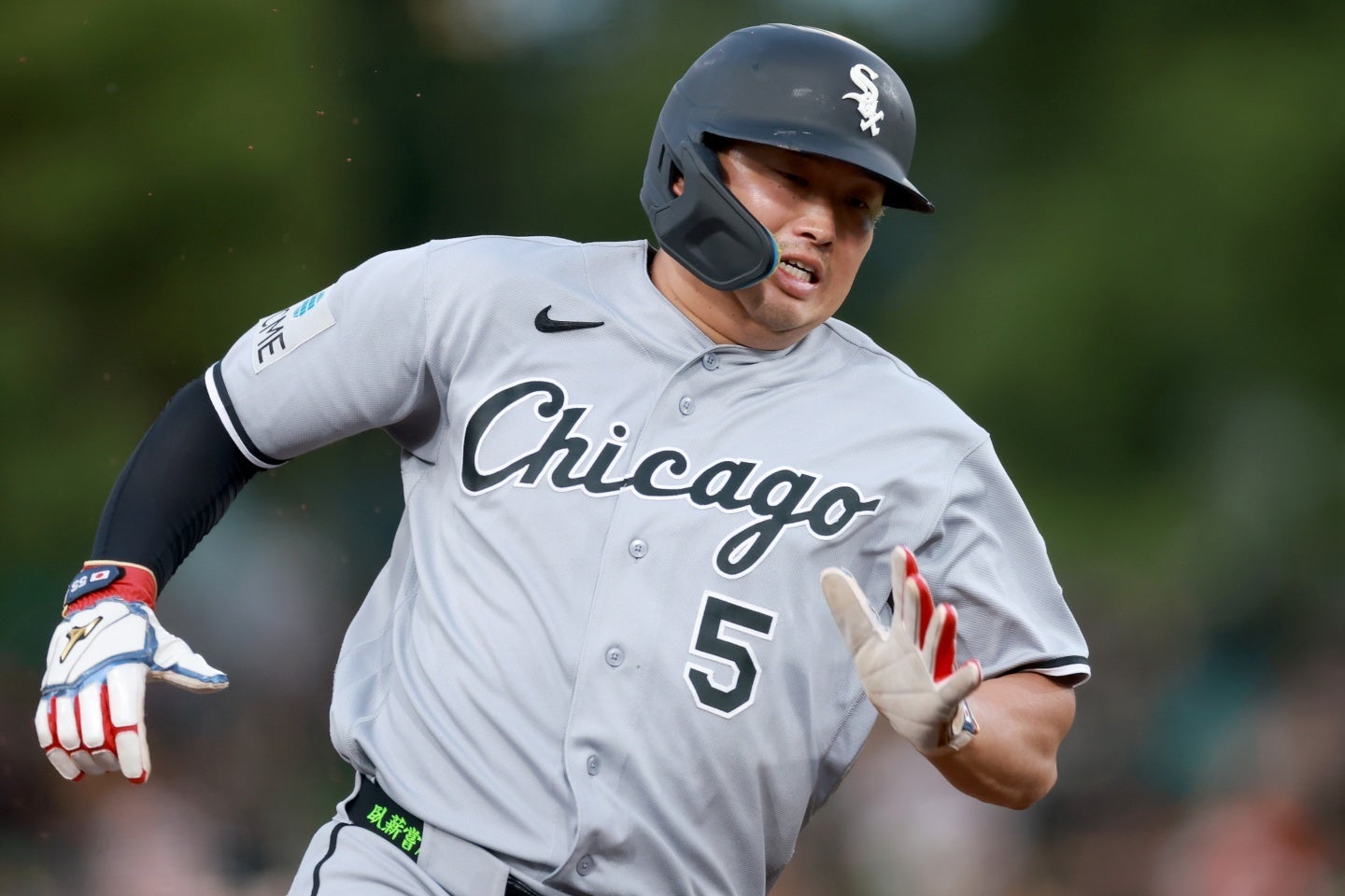 調子が上向きの村上。ホームランは日本人トップの７本だ。(C)Getty Images