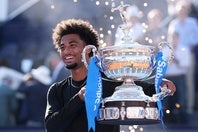 今年２月にケガから復帰したフィスが、ルブレフとの熱戦を制してバルセロナOP優勝。世界ランキングで25位へ浮上し、フランス勢ナンバーワンに返り咲いた。（C）Getty Images