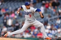 ９日ぶりに登板したドジャースのディアスが、１アウトも取れずに失点した。(C)Getty Images