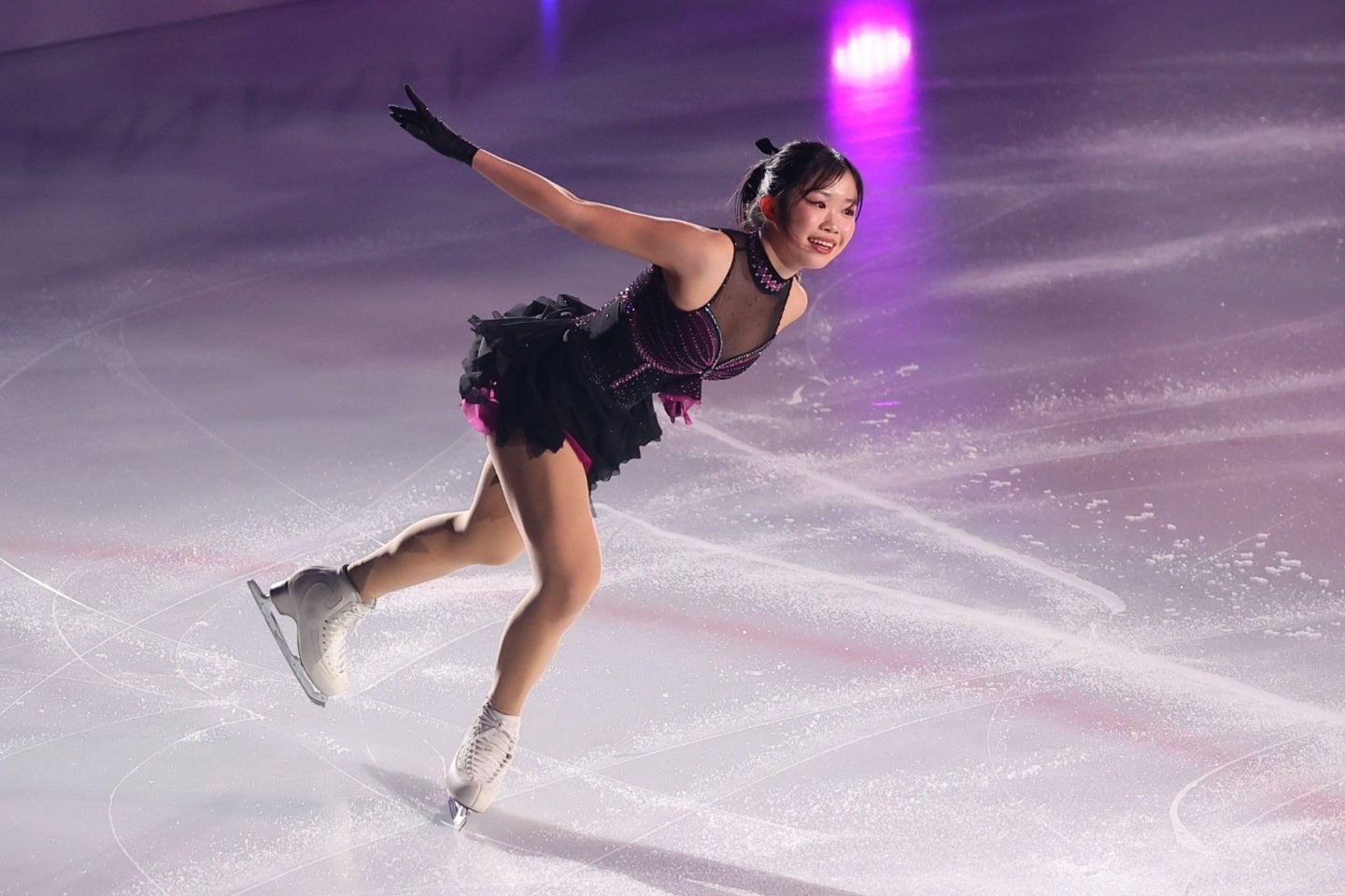 ミラノ・コルティナ五輪銅メダルの中井亜美。写真：梅月智史（THE DIGEST写真部）