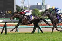 ロブチェンが皐月賞を衝撃的なコースレコードで制した。写真：産経新聞社