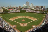 MLBで２番目に古い球場であるリグリー・フィールド。(C)Getty Images
