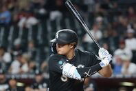 デビュー23試合で９本塁打を放った初の日本人選手となったWソックスの村上。(C)Getty Images