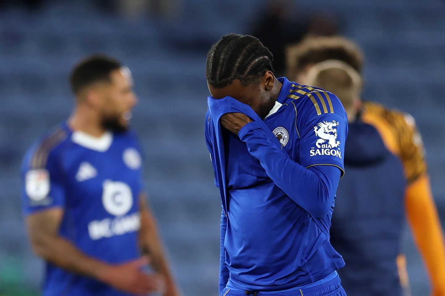 レスターが英３部に降格となった。(C) Getty Images