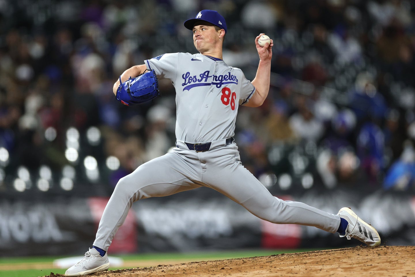 ドジャースの左腕ドライヤー。(C)Getty Images