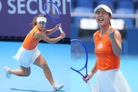 最近は思うように結果を出せていない本玉だが、現在開催中の安藤証券OPでは自分なりの手応えをつかみつつあるようだ。写真：安藤証券 Photo/Jet田中