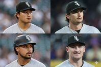 再建途上のWソックスを支える主力たち。左上から時計回りに村上、マーティン、モンゴメリー、マーティン、ペレイラ。(C)Getty Images