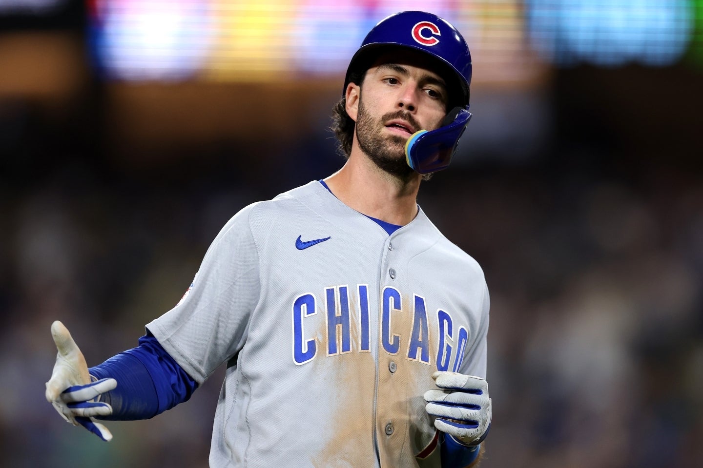 ９回に２ランアーチを放ったスワンソン。(C)Getty Images