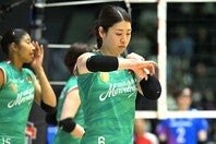 大阪MVの主将を務める田中瑞稀。写真：金子拓弥（THE DIGEST写真部）
