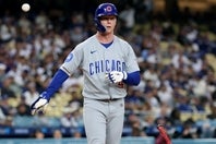 ドジャース戦で攻守ともに精彩を欠いたカブスのPCA。(C)Getty Images