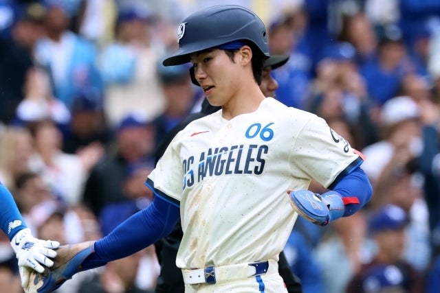 カブス戦で２試合連続マルチヒットをマークしているキム・ヘソン。(C)Getty Images