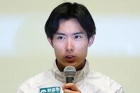 青学大の佐藤愛斗。写真：滝川敏之