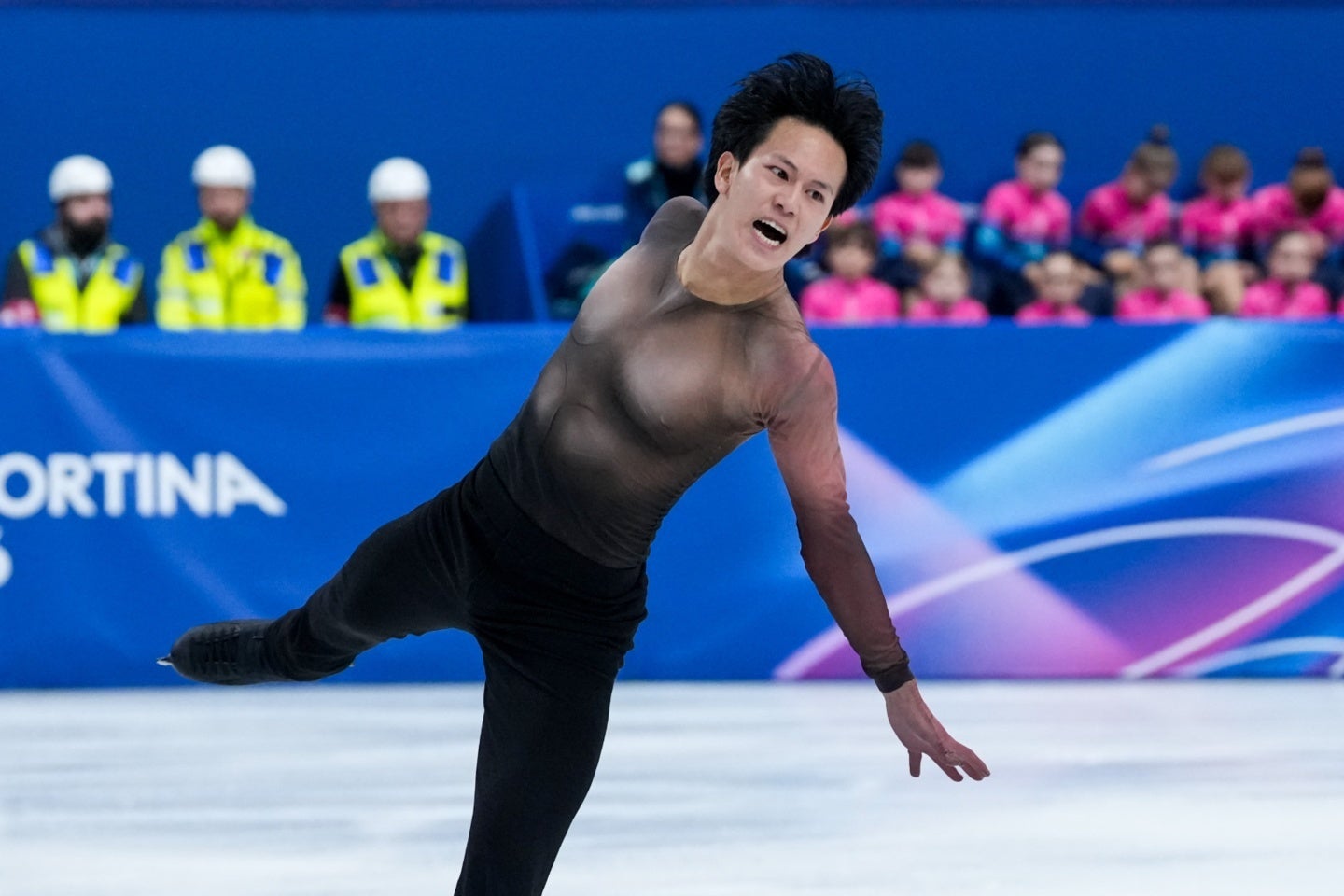 ミラノ・コルティナ五輪に出場したフランス代表のアダム・シャオ・イム ファ。(C)Getty Images