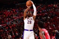 八村は13得点をマークした。(C)Getty Images