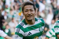 ２ゴール・１アシストの活躍を見せたセルティックの前田。(C)Getty Images